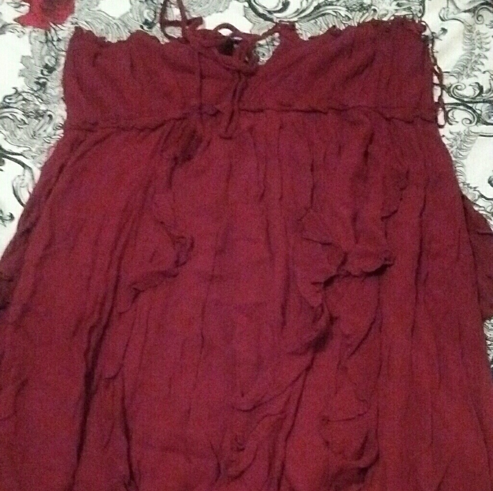 Lulu's red dress